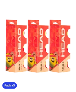 Pelotas Head Stage 3 (5/8 años) (Pack x3)