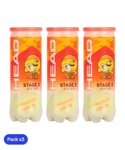 Pelotas Head Stage 2 (8/9 años) (Pack x3)