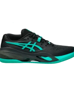 Zapatillas Asics Gel-Resolution X Clay Black/Aurora Green 2026