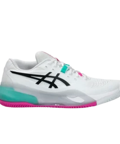 Zapatillas Asics Gel-Resolution X Clay White/Aurora Green 2026
