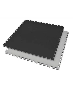 TATAMI PISO DE GOMA NEGRO/GRIS 4.0 MM