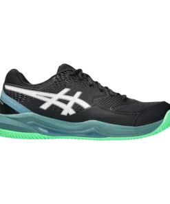 Zapatillas Asics Gel-Dedicate 8 Padel Black/Vital Green 2026