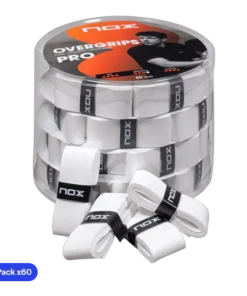 Tambor Overgrips Nox Blanco Lisos 2026 (x60)
