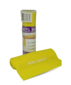 BANDA ELASTICA COVERTEC 1.2 MTS ESPESOR 0.35 MM AMARILLA
