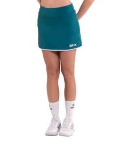 Falda Siux Silk Green Mujer 2026