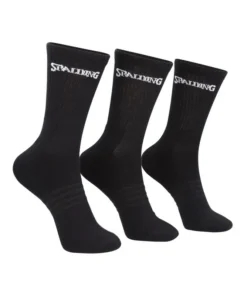 CALCETINES MEDIOS NEGROS SPALDING