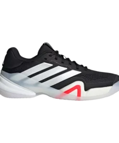 Zapatillas Adidas Barricade 14M CL Negro/Blanco 2026