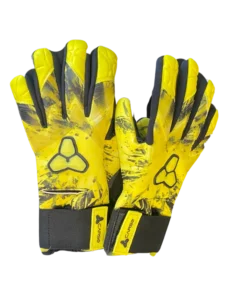 GUANTE ARQUERO CARSO PROTEN FLEX FIT CON FERULA AMARILLO/NEGRO N°9