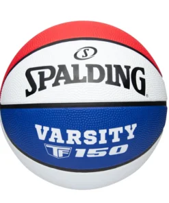 BALON BASQUETBOL SPALDING VARSITY TF150 RO/BL/AZ N°7
