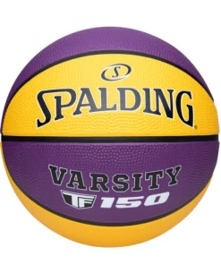 BALON BASQUETBOL SPALDING VARSITY TF150 PÚRPURA/DORADO N°7