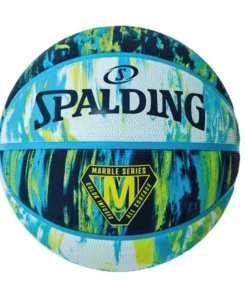 BALON BASQUETBOL SPALDING MARBLE SERIES AZ/BL/AM N°7
