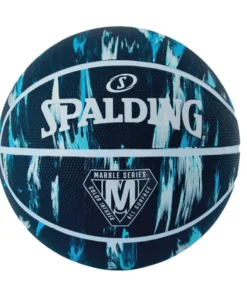 BALON BASQUETBOL SPALDING MARBLE SERIES AZUL M/AZUL REY N°7
