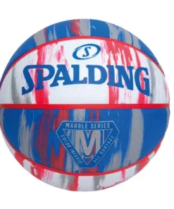 BALON BASQUETBOL SPALDING MARBLE SERIES RJ/BL/AZ/ GR N°7