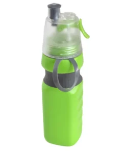 BOTELLA PLASTICA M22 VERDE 700 ML