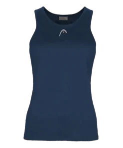 Camiseta de Tirantes HEAD Easy Court Mujer Azul Marino 2026
