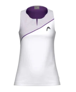 Camiseta de tirantes Head mujer Spirit Blanco/Morado 2026