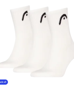 Calcetines Head Cortos Club Crew Blanco (Pack x3) 2026