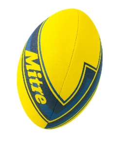 BALON RUGBY MITRE CUB COLOR AMARILLO/AZUL/NARANJO N° 3