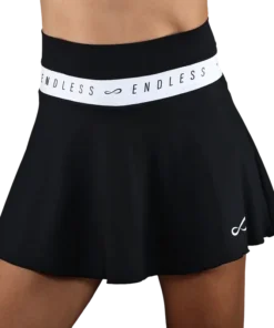 Falda Endless Allure Negra 2026