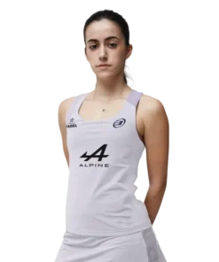 Camiseta Bullpadel Pado Claudia Fernández Lila Pastel