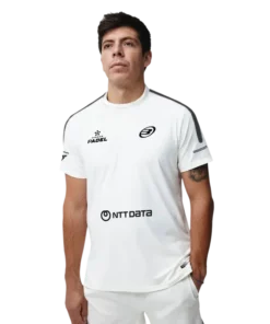 Camiseta Bullpadel Montse Tello Blanco