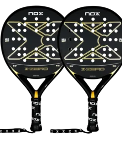 Pack dúo Nox X-Zero Gold Negro/Oro (Exclusivas PadelPROShop)