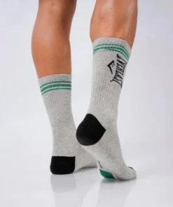 CALCETIN TR POINT EVERLAST HOMBRE VERDE/GRIS/BLANCO
