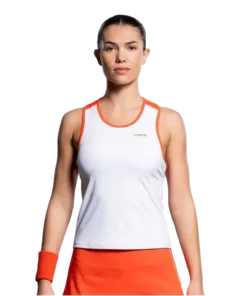 Camiseta Tirantes Team Nox Mujer White/Red 2026