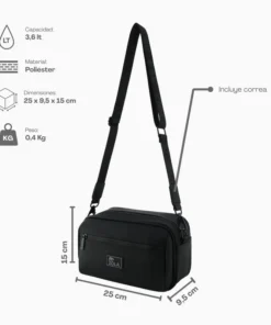 CARTERA BANDOLERA ZOLA SLING 3,6 L