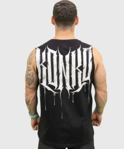 SUDADERA KONKO TANK REVENGE NEGRA
