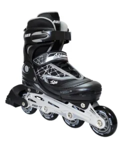 PATIN EN LINEA RIDER SLIDE NEGRO-GRIS