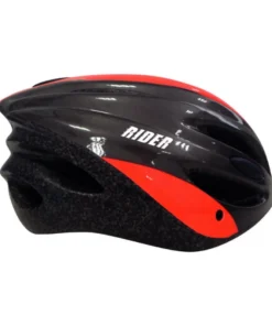 CASCO RIDER ECO17 ADUL GRIS/NARANJO TALLA L