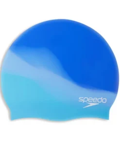 GORRO NATACION SPEEDO SILICONA MULTICOLOR CAP AZUL/CELESTE