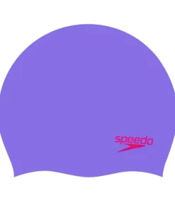 GORRO NATACION SPEEDO MOULDED SILICONE CAP JUNIOR RED/PURPLE