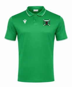 POLERA POLO SALIDA JUGADORES VERDE/BLANCO