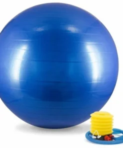 BALON PILATES TORPEDO CON INFLADOR 65 CM
