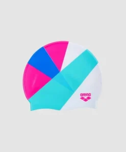 GORRO DE NATACIÓN ARENA PRINT 2 PLACEMENTS WITH / PINK