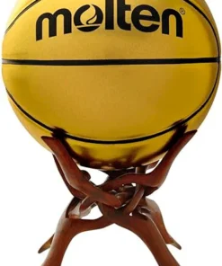 TROFEO BALÓN BASQUETBOL MOLTEN DORADO CON STAND