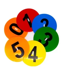 SET NUMÉRICO ANTIDESLIZANTE MUUK 6 UNIDADES