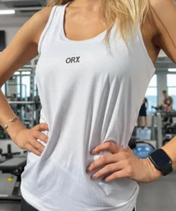 POLERA ORX DRYFIT MUJER BLANCA