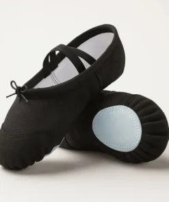 ZAPATILLA BALLET LONA NEGRO