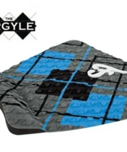 FAMOUS – Surf Traction Pad – Argyle – Charcoal / Blue / Black