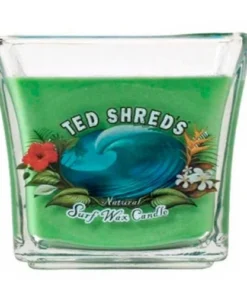 Vela TED SHRED’S Vela de cera de surf natural Tarros 32 oz verde