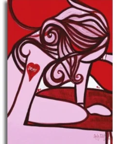 ANDY DAVIS – Ella es profunda – Giclée sobre lienzo