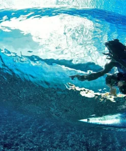 Fotografía de surf ROB GILLEY ‘Ojo de cristal de Tahití’
