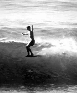 Fotografía de surf vintage JOHN SEVERSON ‘Hang Ten’