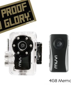 Kit de cámara y videocámara manos libres VEHO Muvi Atom “No Proof No Glory”