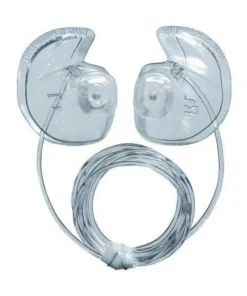 DOC’S PRO PLUGS – Tapones para los oídos con correa – Ventilados – Transparente