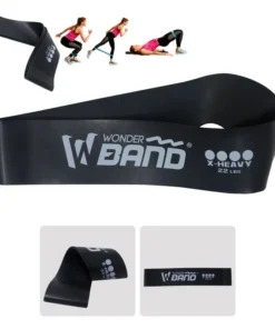 Banda Elástica Negra 25 CM 22 LBS