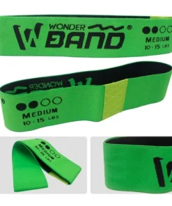 Banda Elástica Tela Verde Wonder